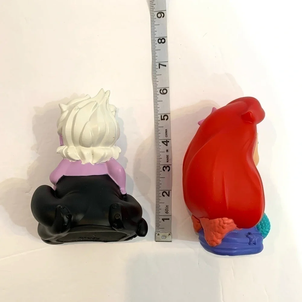 Disney Store Ariel and Ursula Little Mermaid Bath Toys Figures Plastic